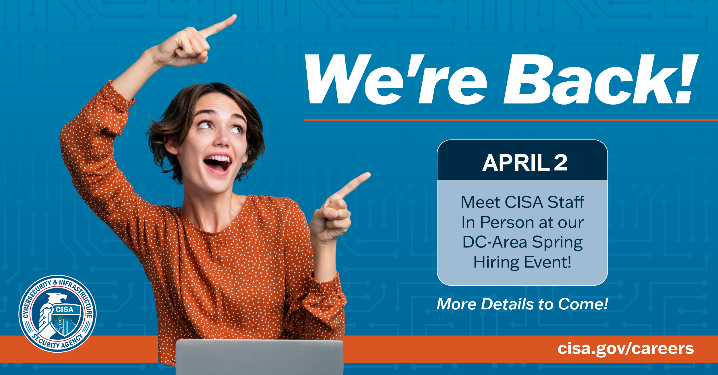 Spring into cisa fy24 in person hiring event cisa